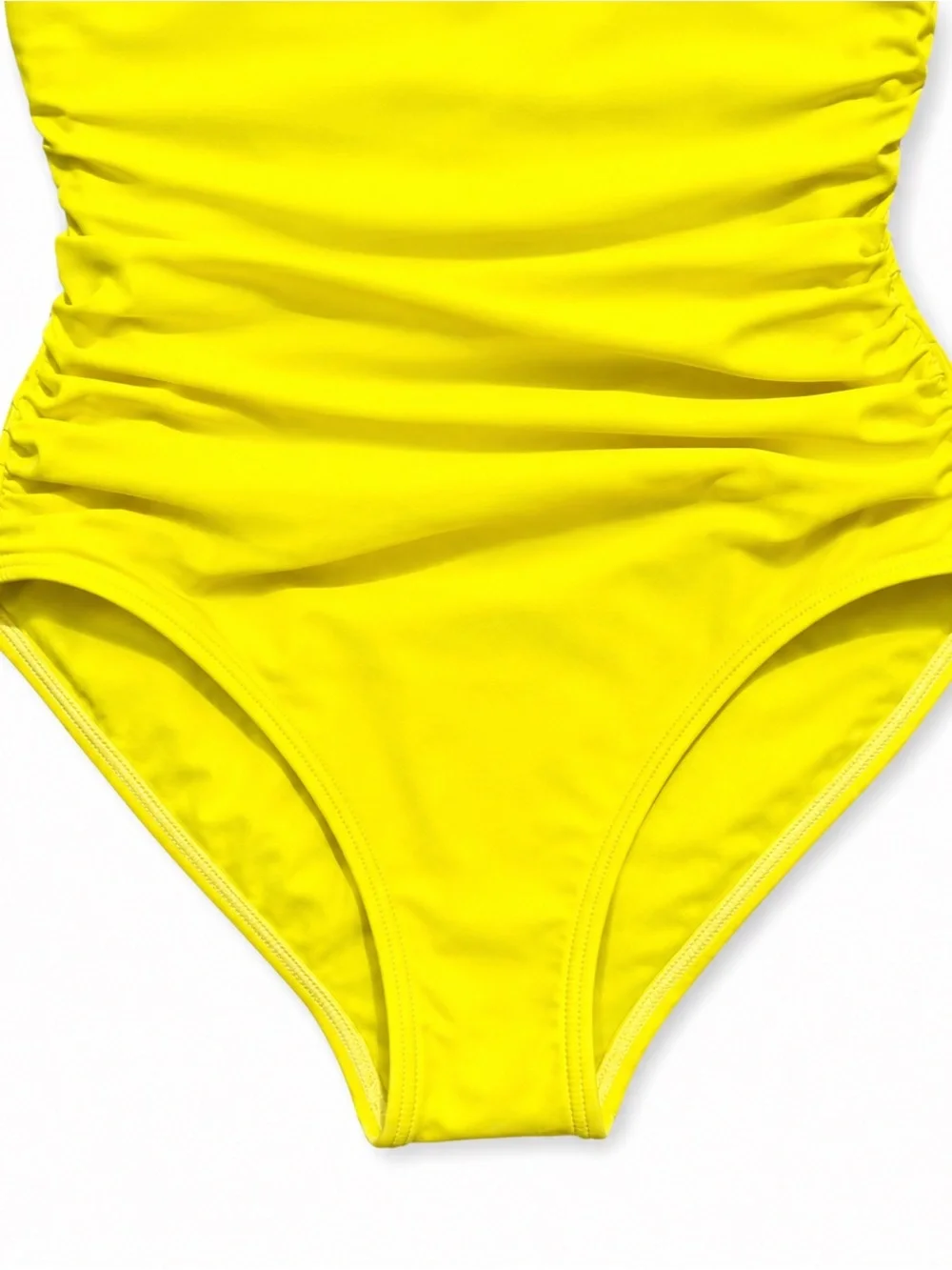 DKNY Bright Yellow One-Piece Swimsuit - Picture 5 of 13